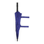 Parapluie tempête en plastique recyclé avec poignée droite ø100 couleur bleu cinquière vue
