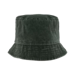 Bob personnalisable en coton avec effet lavé 260 g/m2 couleur vert première vue