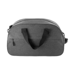 Sac de sport en RPET, double poignée et fermeture éclair couleur gris première vue