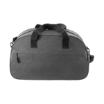 Sac de sport en RPET, double poignée et fermeture éclair couleur gris deuxième vue