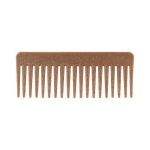 Peigne avec design ergonomique, fibre de coco et polypropylène couleur marron première vue