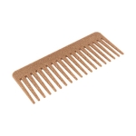 Peigne avec design ergonomique, fibre de coco et polypropylène couleur marron deuxième vue