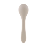Cuillère pour bébés en silicone pour un confort accru couleur beige troisième vue