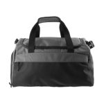 Sac de sport en RPET et PU, espace chaussures et double poignée couleur gris première vue