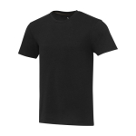 T-shirt unisexe en coton et polyester recyclé 160 g/m² Elevate NXT couleur noir