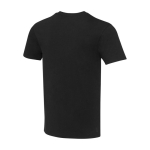 T-shirt unisexe en coton et polyester recyclé 160 g/m² Elevate NXT couleur noir troisième vue arrière