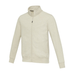 Pull unisexe en coton et polyester recyclés 320 g/m² Elevate NXT couleur ivoire