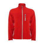 Veste softshell en polyester pour homme 300 g/m² Roly couleur rouge