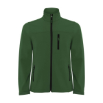 Veste softshell en polyester pour homme 300 g/m² Roly couleur vert bouteille