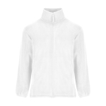 Veste polaire en polyester avec col montant pour homme 300 g/m² Roly couleur blanc