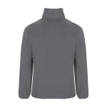 Veste polaire en polyester avec col montant pour homme 300 g/m² Roly couleur gris taupe deuxième vue arrière