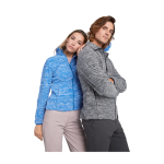 Veste polaire en polyester avec col montant pour homme 300 g/m² Roly couleur gris taupe image nature morte 2