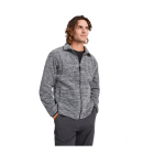 Veste polaire en polyester avec col montant pour homme 300 g/m² Roly couleur gris taupe