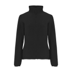 Veste polaire floquée 100% polyester pour femme 300 g/m² Roly couleur noir