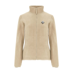 Veste polaire floquée 100% polyester pour femme 300 g/m² Roly vue impression sérigraphique