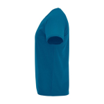 T-shirt technique personnalisé 100% polyester pour homme 135 g/m² Roly couleur bleu foncé vue latérale