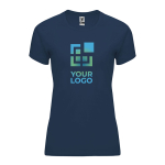 T-shirt technique personnalisé 100% polyester pour femme 135 g/m² Roly avec zone d'impression