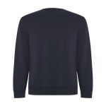 Pull unisexe en coton biologique et polyester recyclé 300 g/m² Roly couleur bleu marine