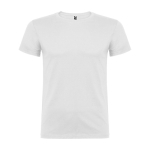 T-shirt avec logo 100% coton en tricot pour homme 155 g/m² Roly Beagle couleur blanc