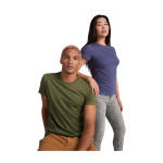 T-shirt avec logo 100 % coton en tricot homme 155 g/m² Roly Beagle couleur gris