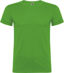 T-shirt avec logo 100% coton en tricot pour homme 155 g/m² Roly Beagle couleur vert gazon