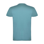 T-shirt avec logo 100% coton en tricot pour homme 155 g/m² Roly Beagle couleur bleu lagon deuxième vue arrière