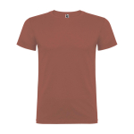 T-shirt avec logo 100% coton en tricot pour homme 155 g/m² Roly Beagle couleur acajou
