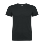 T-shirt avec logo 100% coton en tricot pour homme 155 g/m² Roly Beagle couleur gris graphite