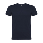 T-shirt avec logo 100% coton en tricot pour homme 155 g/m² Roly Beagle couleur bleu marine