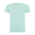 T-shirt avec logo 100% coton en tricot pour homme 155 g/m² Roly Beagle couleur vert menthe