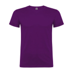 T-shirt avec logo 100% coton en tricot pour homme 155 g/m² Roly Beagle couleur mauve