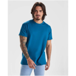 T-shirt avec logo 100 % coton en tricot homme 155 g/m² Roly Beagle couleur bleu pastel image nature morte