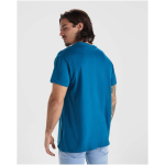 T-shirt avec logo 100 % coton en tricot homme 155 g/m² Roly Beagle couleur bleu pastel image nature morte 2