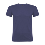T-shirt avec logo 100% coton en tricot pour homme 155 g/m² Roly Beagle couleur bleu jean