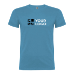 T-shirt avec logo 100% coton en tricot pour homme 155 g/m² Roly Beagle avec zone d'impression