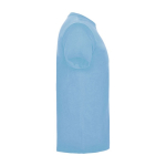 T-shirt promotionnel 100% coton en tricot pour enfants 155 g/m² Roly couleur bleu ciel deuxième vue latérale