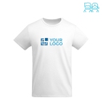 T-shirt en coton biologique en tricot pour enfants 175 g/m² Roly avec zone d'impression