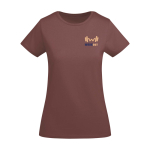 T-shirt en coton biologique en tricot pour femme 175 g/m² Roly vue impression sérigraphique