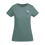 T-shirt en coton biologique en tricot pour femme 175 g/m² Roly vue impression sérigraphique
