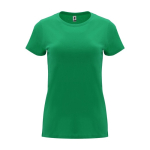 T-shirt pour entreprise 100% coton en tricot pour femme 170 g/m² Roly couleur vert