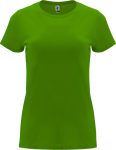 T-shirt pour entreprise 100% coton en tricot pour femme 170 g/m² Roly couleur vert gazon
