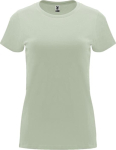 T-shirt pour entreprise 100% coton en tricot pour femme 170 g/m² Roly couleur vert doux