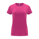 T-shirt pour entreprise 100% coton en tricot pour femme 170 g/m² Roly couleur fuchsia