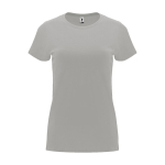 T-shirt pour entreprise 100% coton en tricot pour femme 170 g/m² Roly couleur gris clair