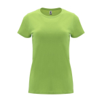 T-shirt pour entreprise 100% coton en tricot pour femme 170 g/m² Roly couleur vert lime
