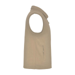 Gilet polaire unisexe en 100% polyester avec col montant 300 g/m² Roly deuxième vue latérale