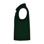 Gilet polaire unisexe en 100% polyester avec col montant 300 g/m² Roly vue latérale
