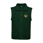 Gilet polaire unisexe en 100% polyester avec col montant 300 g/m² Roly vue impression sérigraphique
