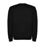 Pull pour enfants en coton et polyester en tricot 280 g/m² Roly couleur noir deuxième vue arrière