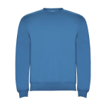 Pull pour enfants en coton et polyester en tricot 280 g/m² Roly couleur bleu marine